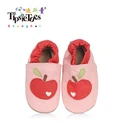 TipsietoesМилая повседневная кожаная детская обувь принцессы для маленьких девочек; Обувь с милым бантом для малышей; Тапочки для мальчиков; Обувь для малышей