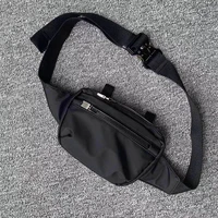 hip hop alyx chest bag men women fashion black bag metal twist buckle multi functional chest waist bag skateboard alyx bag