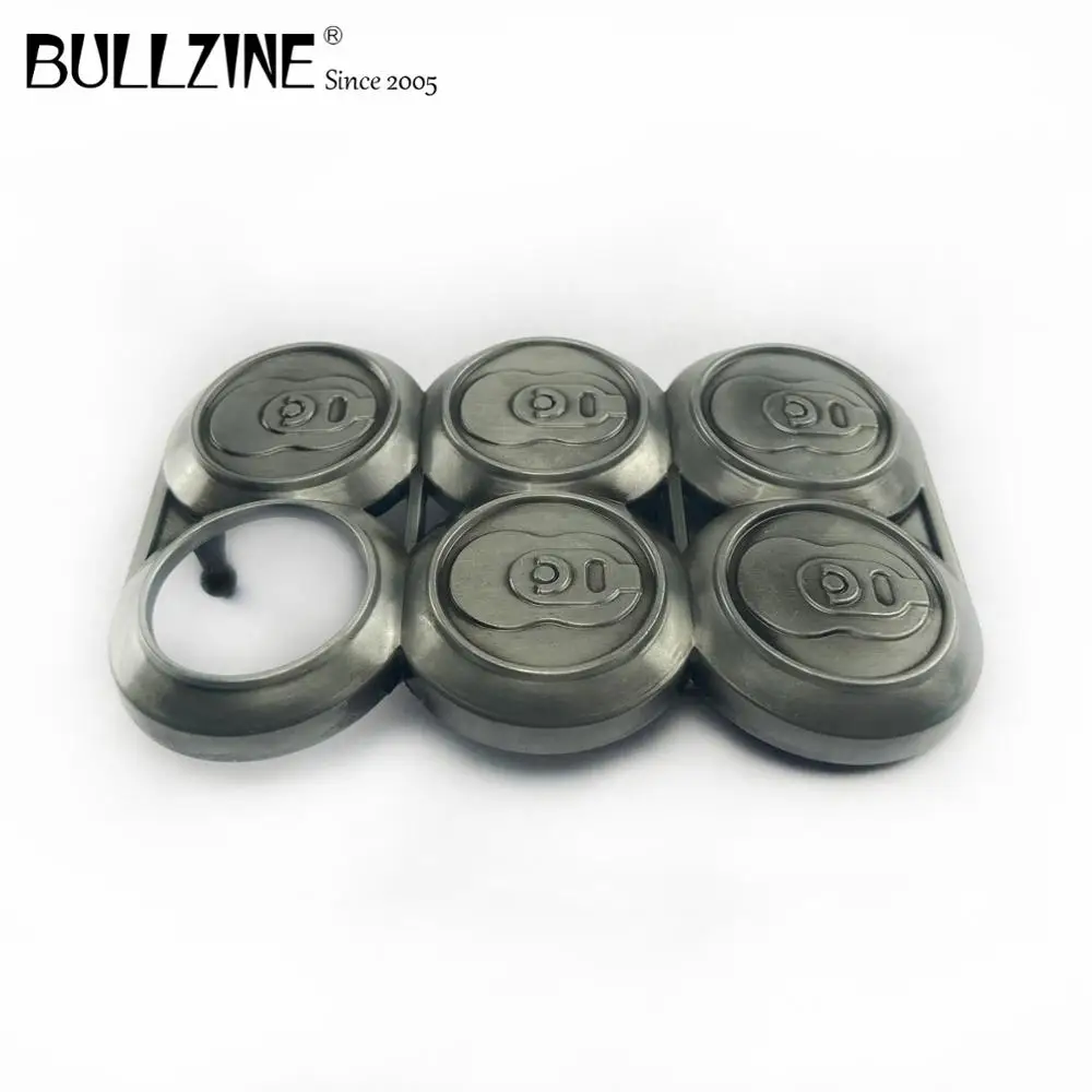 В Bullzine ковбойские пряжки ремня с оловянной отделкой FP 02456 подходит для детей на