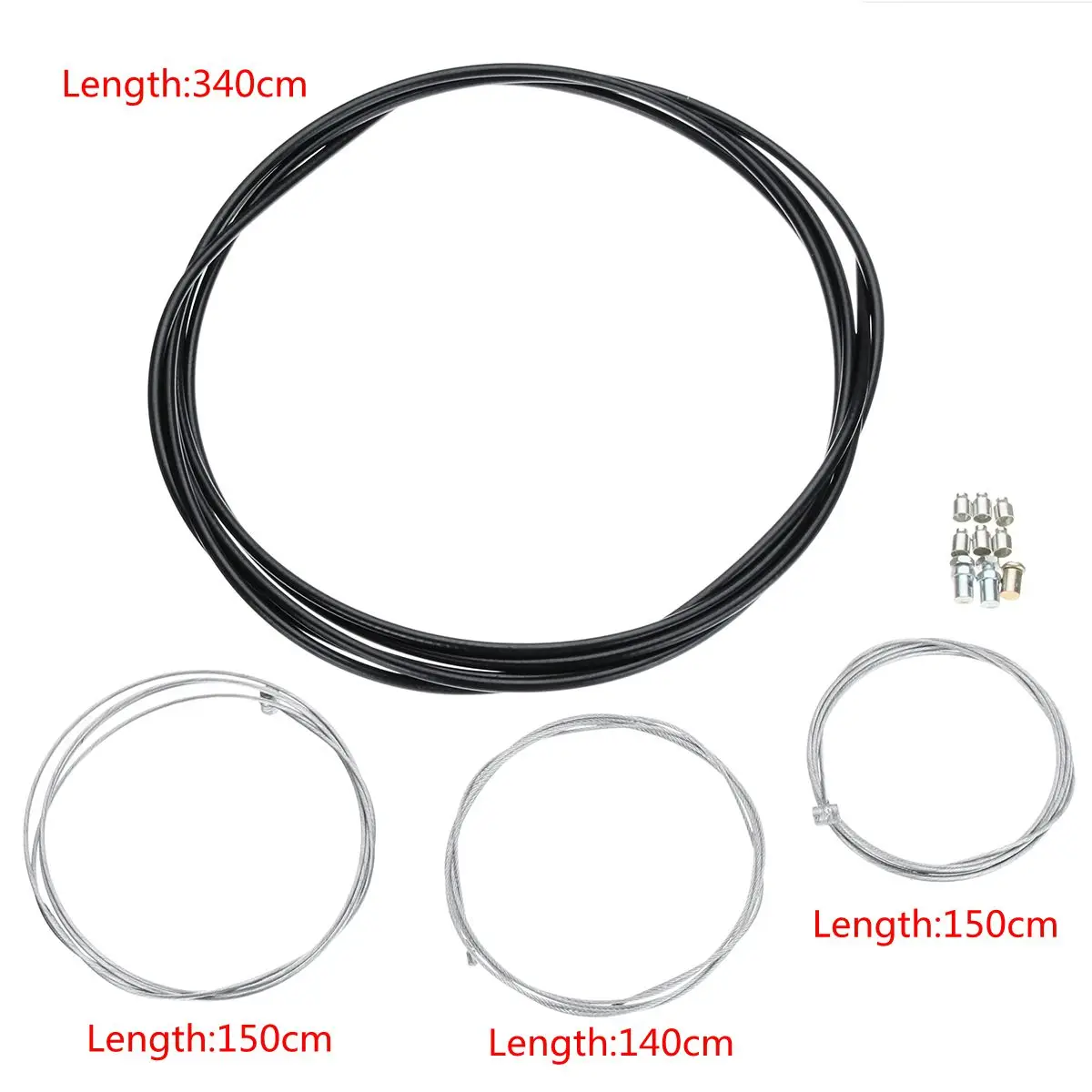 

New Universal Motorcycle Emergency Throttle Accelerator Cable Set Replacement for Yamaha for Suzuki for Kawaski