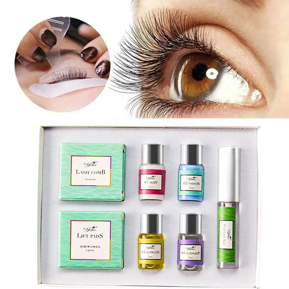 

Завивка ресниц Набор ресниц простой Пермь кератин ресницы 1 Набор теней для глаз инструмент ресниц макияж керлинг U5N7