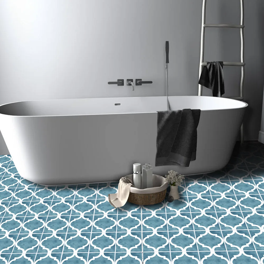 

Commercial hotel self-adhesive floor stickers pvc plastic floor adhesive self-adhesive vinyl floor stickers EWF014