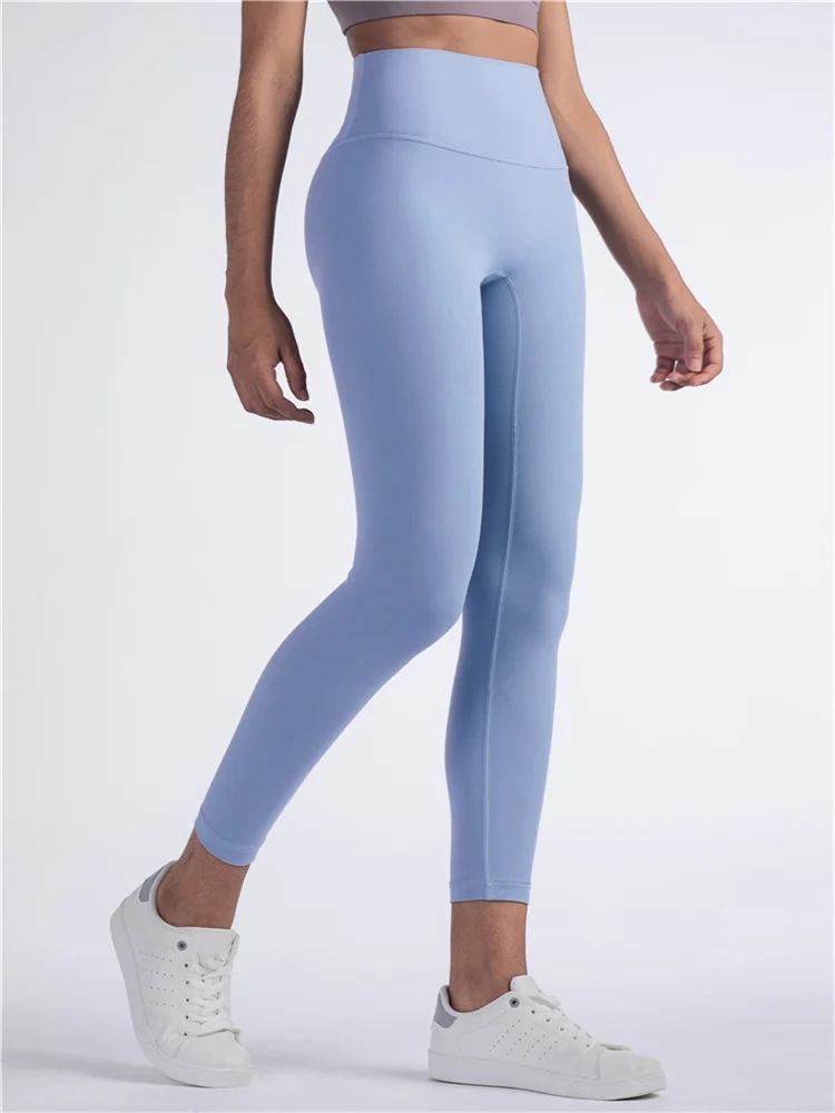 

Nylon Sports Leggings High Waist Fitness Yoga Pants Women Squat Proof Energy Slim Gym Sexy Butt Lifting Workout Running Tights