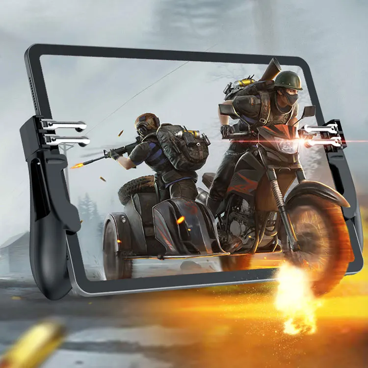 Триггеры для Pubg Mobile для Ipad шесть пальцев пубг контроллер для Ipad Pubg Mobile 6 контроллер L1 R1 Кнопка огня джойстик