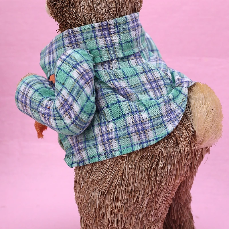 

2pcs Cute Straw Rabbits Bunny Decorations Easter Party Home Garden Wedding Ornament Photo Props Crafts