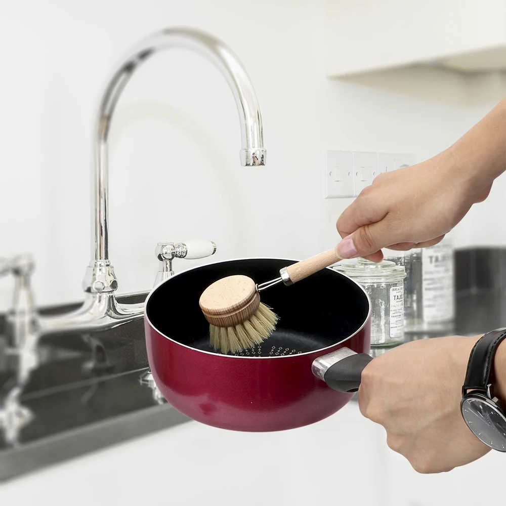 

Cleaning Brush Handle Kitchen Accessories Tools Kitchen Gadgets Tools Multifunctional Brush Beech Cleaning Utensils