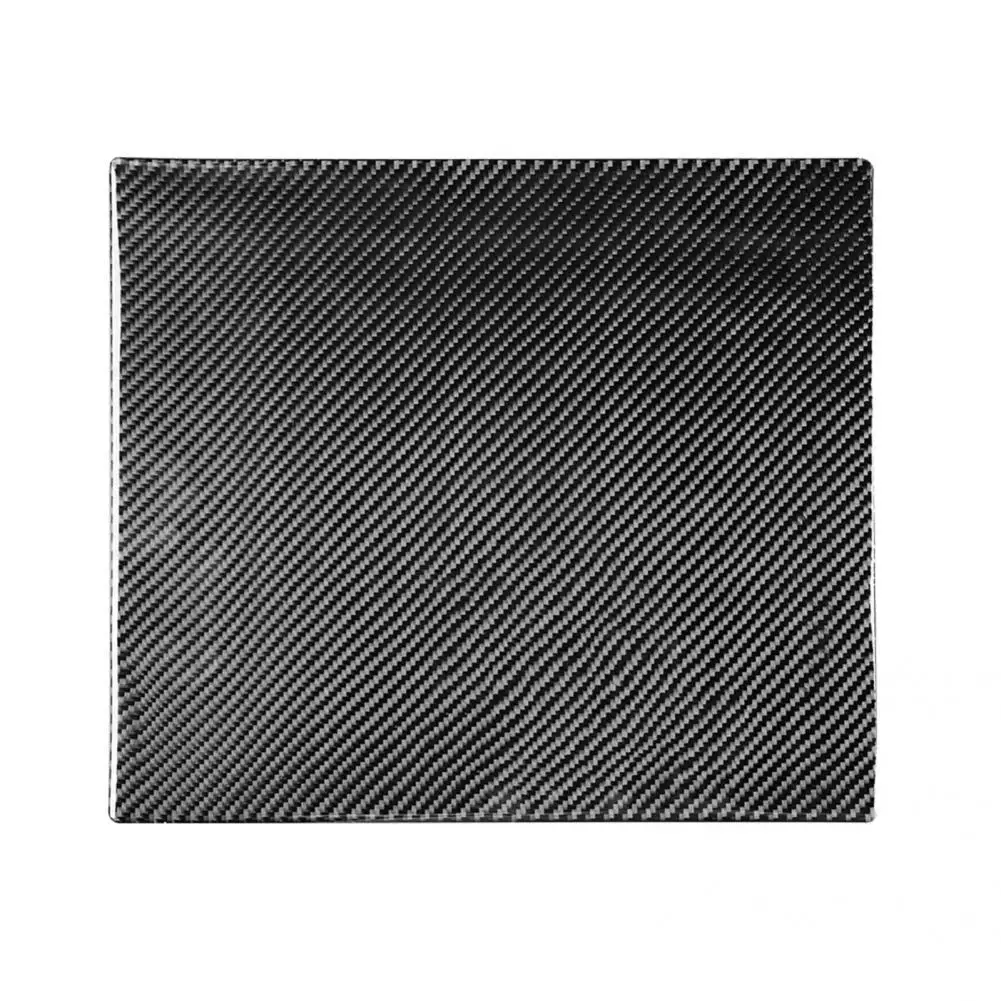 

Colorfast Glossy Black Rear Air Outlet Anti-Kick Panel Trim Sticker Sturdy Panel Trim Cover Durable