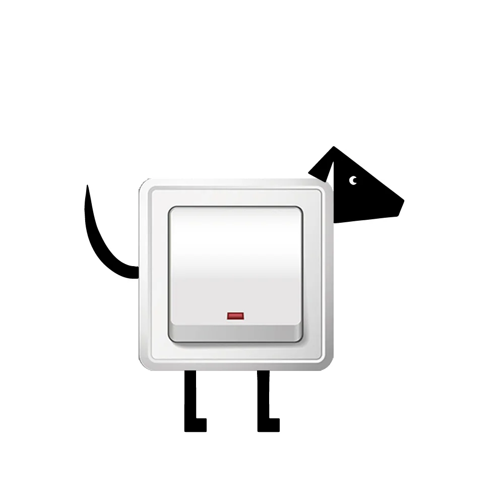 

Diy наклейки на стену с мышкой современная модная Наклейка на стену для детской комнаты декор на стену Наклейка на стену