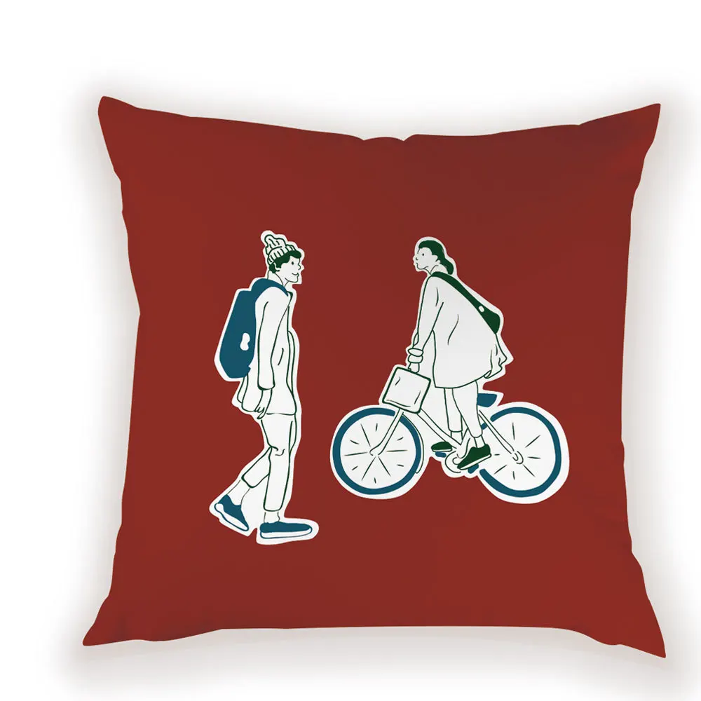 Мультяшный игровой чехол для подушки красочный детский желтые накидки подушек