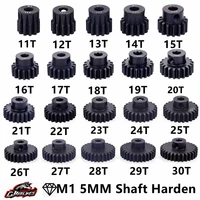 high quality 11t 30t material harden m1 5mm shaft metal pinion motor gear for 18 rc buggy truggy monster truck