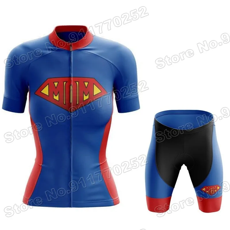 Женский комплект одежды для езды на велосипеде Super MOM летняя одежда рубашка