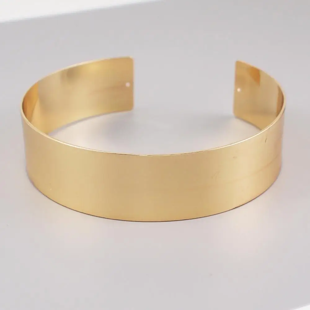 Чокер крутящий момент Женский ожерелье из сплава большой эффектный воротник