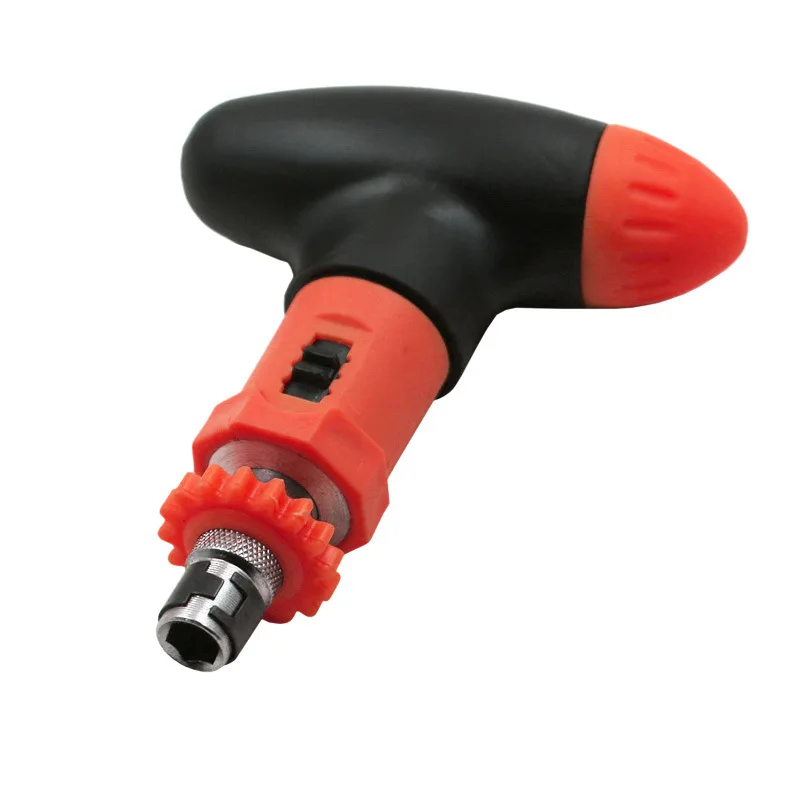 Многофункциональный Т образный Трещоточный отверточный ключ Ремонтный комплект