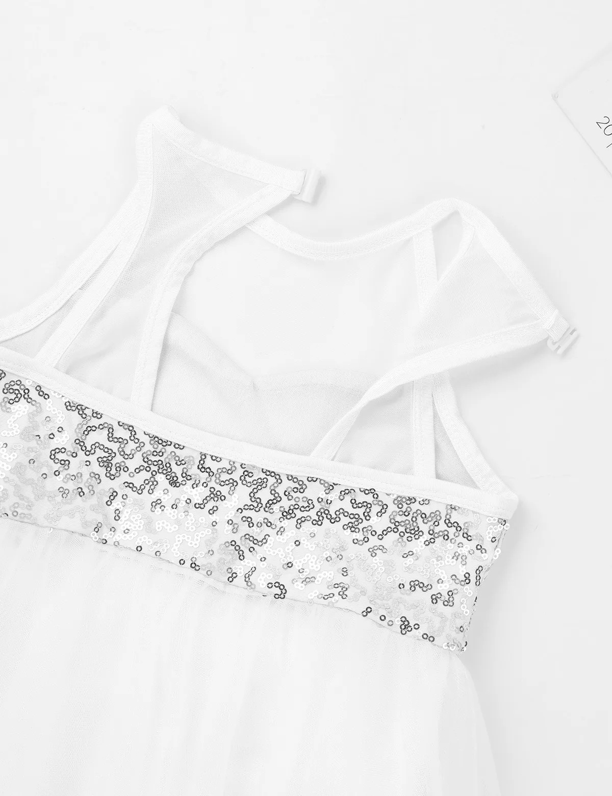 Детское балетное трико с блестками для девочек, детское балетное платье-пачка с вырезом сзади, лирические современные костюмы для бальных танцев