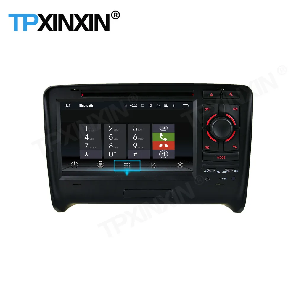 저렴한 Carplay-자동차 라디오 스테레오 무선 화면 안드로이드, 아우디 TT 2006 2007 2008 2009 2010 2011 GPS 플레이어 네비게이션 오디오 헤드 유닛