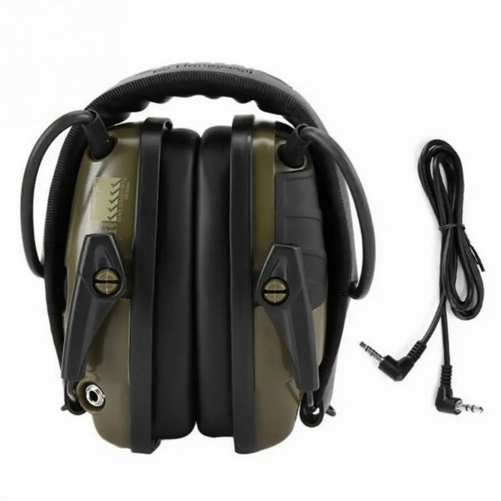 

Outdoor Hunting Electronic Shooting Earmuff Noise Reduction Hearing Protection Headset Foldable Safety Earmuff Noise Earmuffs