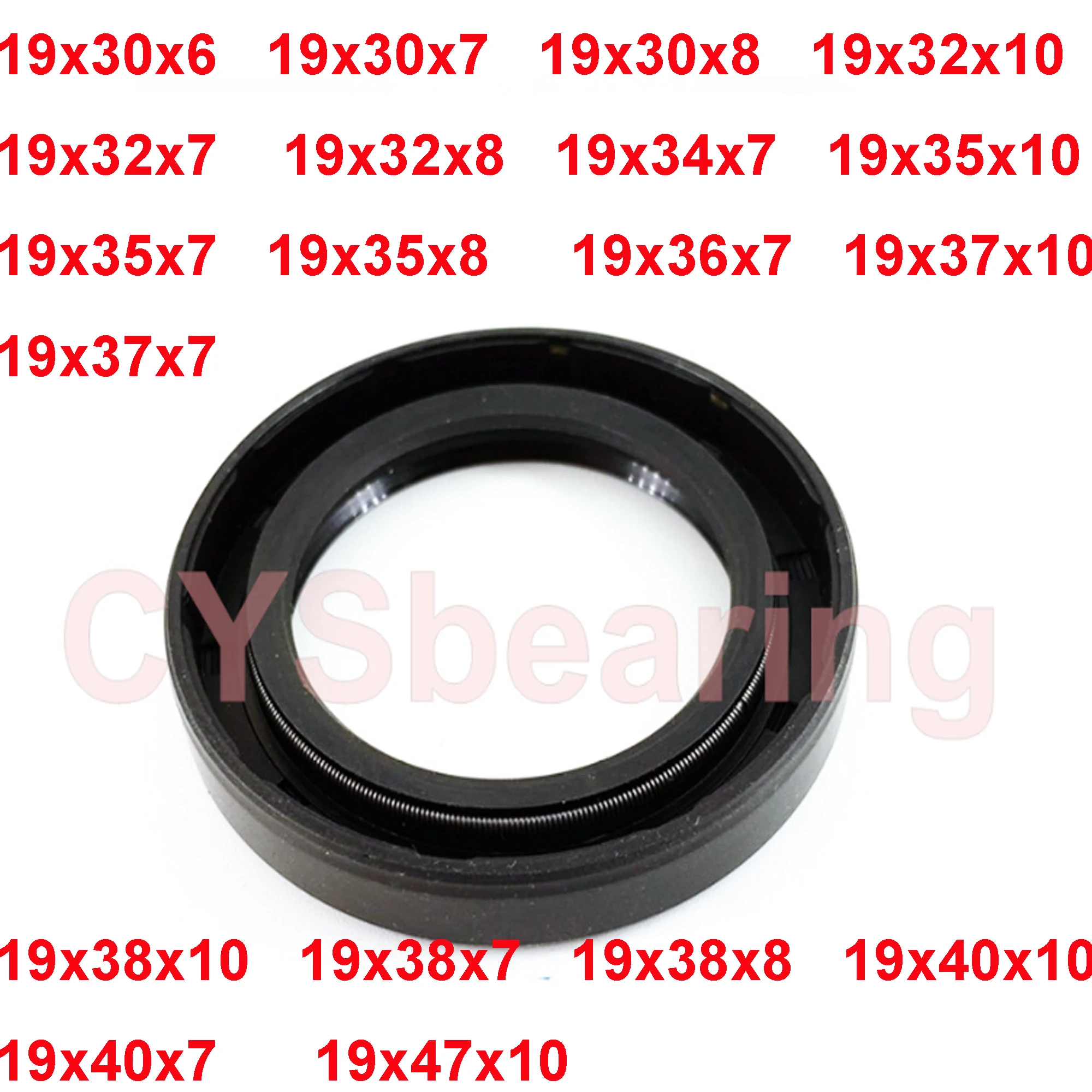 Масляное уплотнение Нитриловое уплотнительное кольцо 2 шт. радиальные резиновые