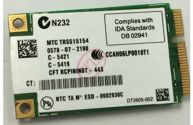 Оптовая продажа Новая беспроводная карта для Intel Wireless Wifi Link 4965AGN Mini PCI-E 300 Мбит/с 802