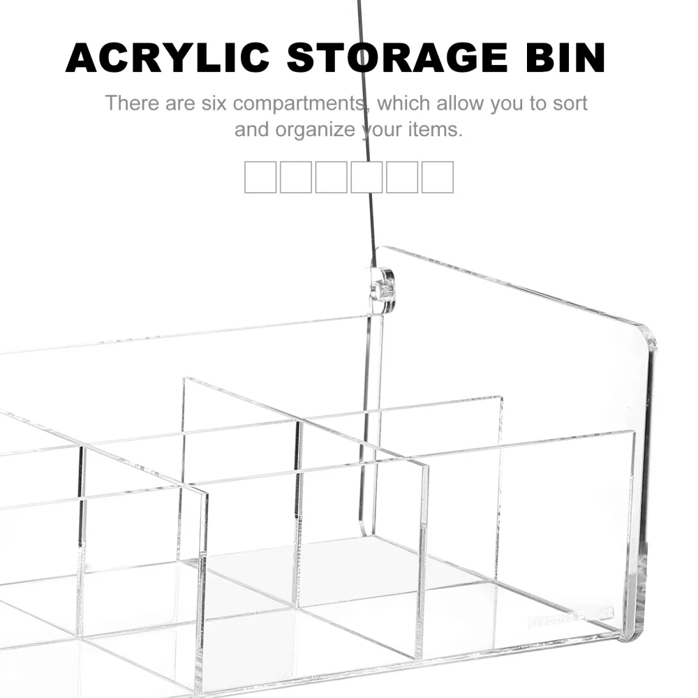 

1Pc Tea Bag Holder Coffee Bag Container Acrylic Storage Case Desktop Organizer