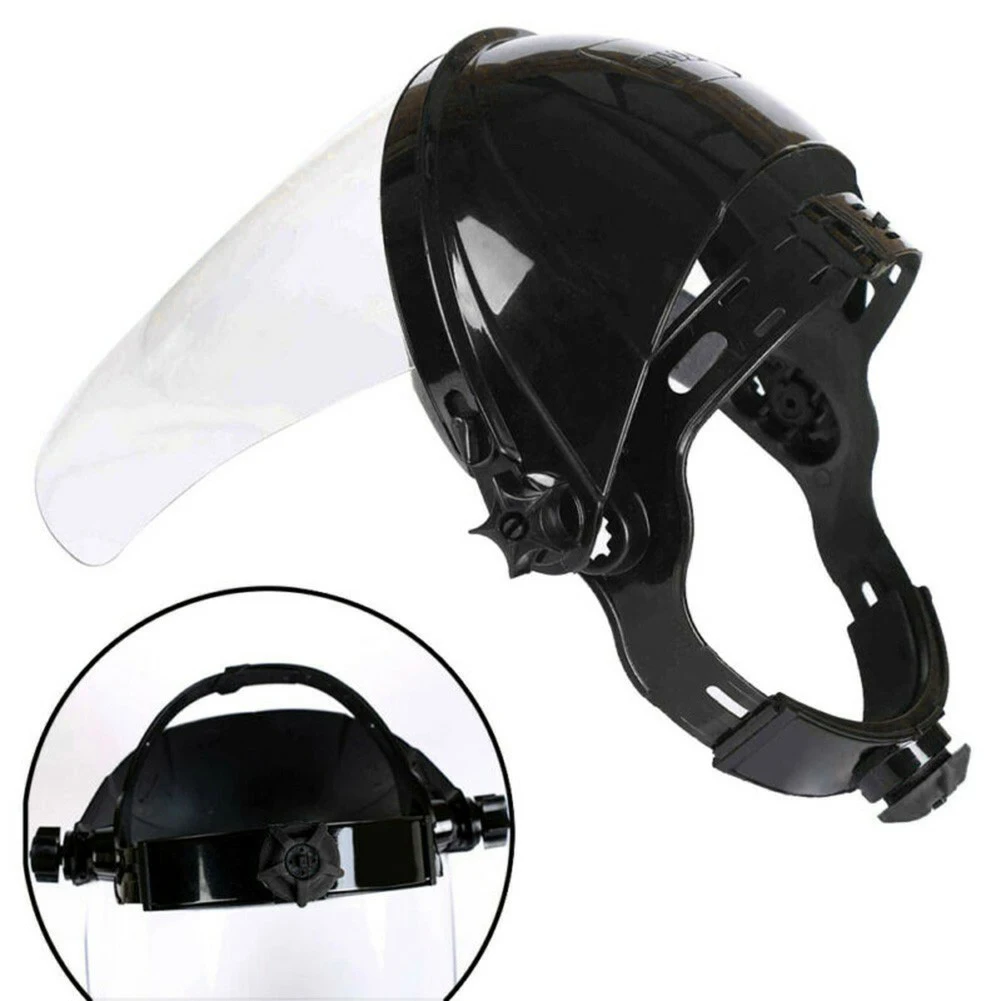 

Safety Clear Grinding Face Shield Screen Mask Visor Eye Protection
