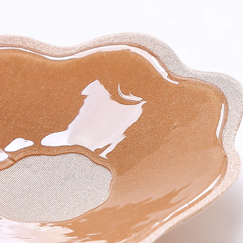 2 шт. съемные силиконовые гелевые на грудь накладки соски мягкие подушечки пуш ап