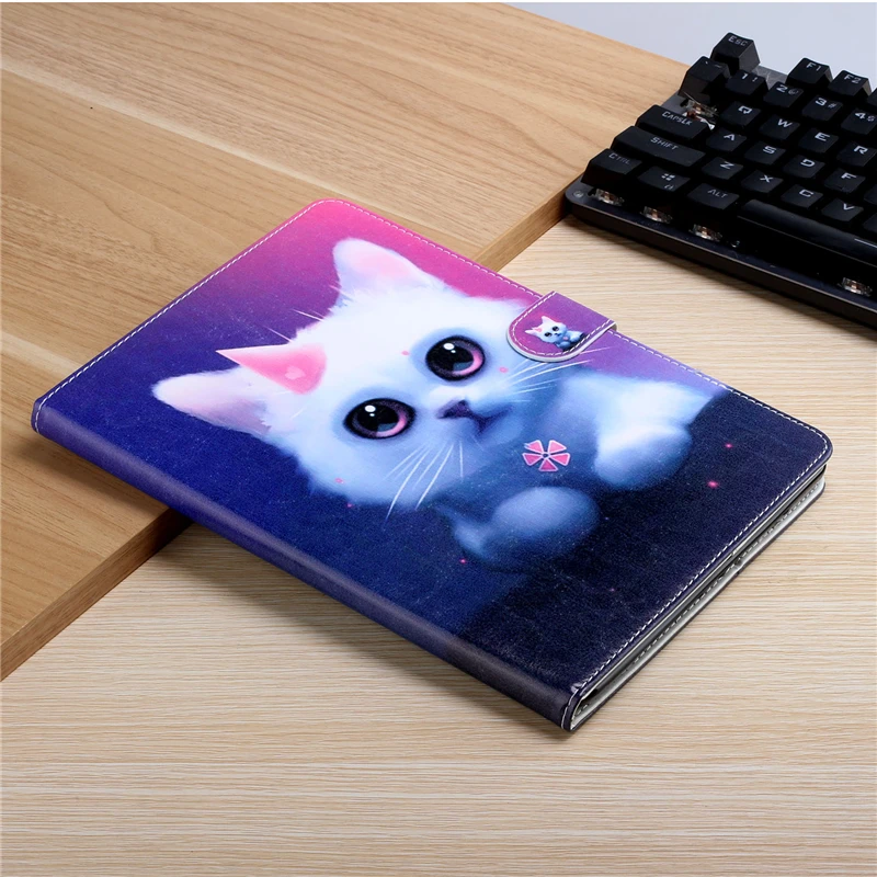 

Tablet Case For Samsung Tab S4 SM-T830 Cartoon Leather Cover For Funda Samsung Galaxy Tab S4 2018 10.5 inch T830 T835 Cover Case