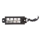 Изолированный Электрический керамический Термостатический нагревательный элемент PTC, 50 Вт, 12 В, воздушный Нагреватель, Прямая поставка