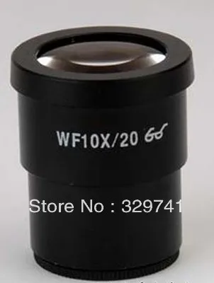 Пара окуляров Widefield WF10X 20 мм с сеткой для сложного стереомикроскопа (диаметр 30