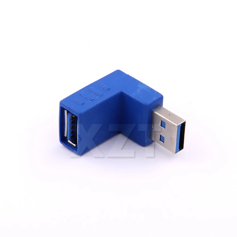1 шт. 90 градусов прямоугольный разъем USB 3 0 тип А штекер гнездо переходник