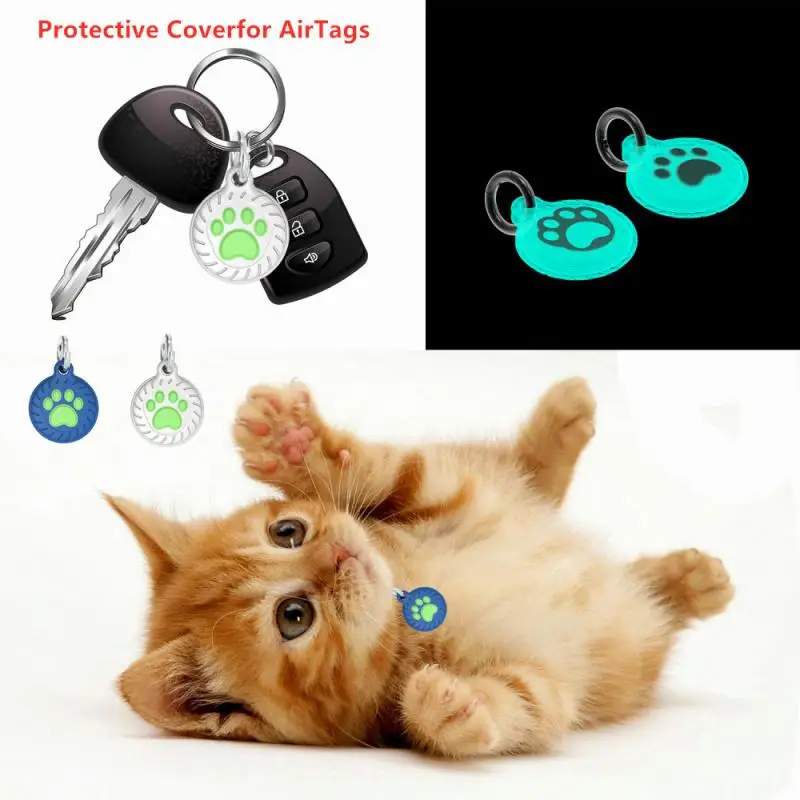 

Светящиеся модели защитный чехол отслеживание местоположения силиконовый чехол с брелоком для airтеги трекер устройства защиты от потери