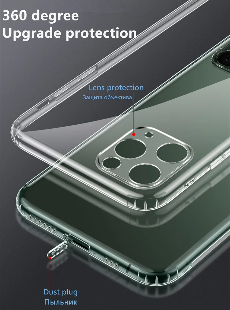 Роскошный пылезащитный чехол для iPhone 11 pro Max защита объектива ультратонкий Мягкий