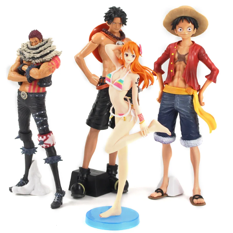 25 29 см Шарлотта Katakuri Nami Обезьяна D Luffy Portgas Ace ПВХ фигурка коллекционные модели