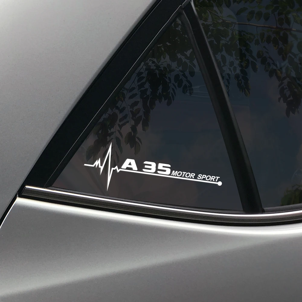 Наклейки на боковые окна для Mercedes Benz W124 W203 W204 A35 A45 C43 C63 CL CLA35 E63 S63 SLS 2 шт.