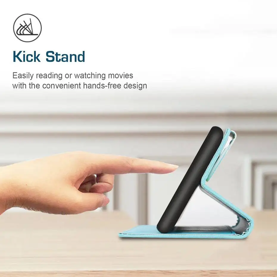 Для телефона из искусственной кожи (полиуретан) для Redmi Note 10 9 7 8 Pro 4G 5G в книжном