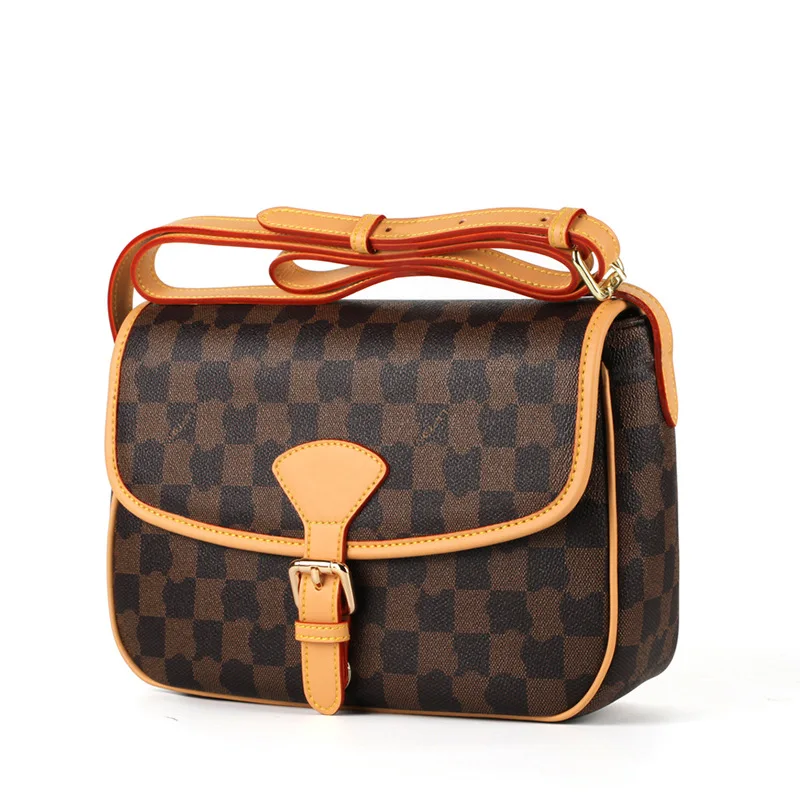 

Small Women Flap Bags Brand Top Handle Shoulder Handbags Luxury Designer Lady Purse Bag PVC Leather Messenger Bag wholesale