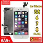 AAA для iPhone 5S 6 6S 7 8 Plus ЖК-дисплей полный набор сенсорный дигитайзер сборка Замена для 6P 6SP 7P 8 P полный дисплей