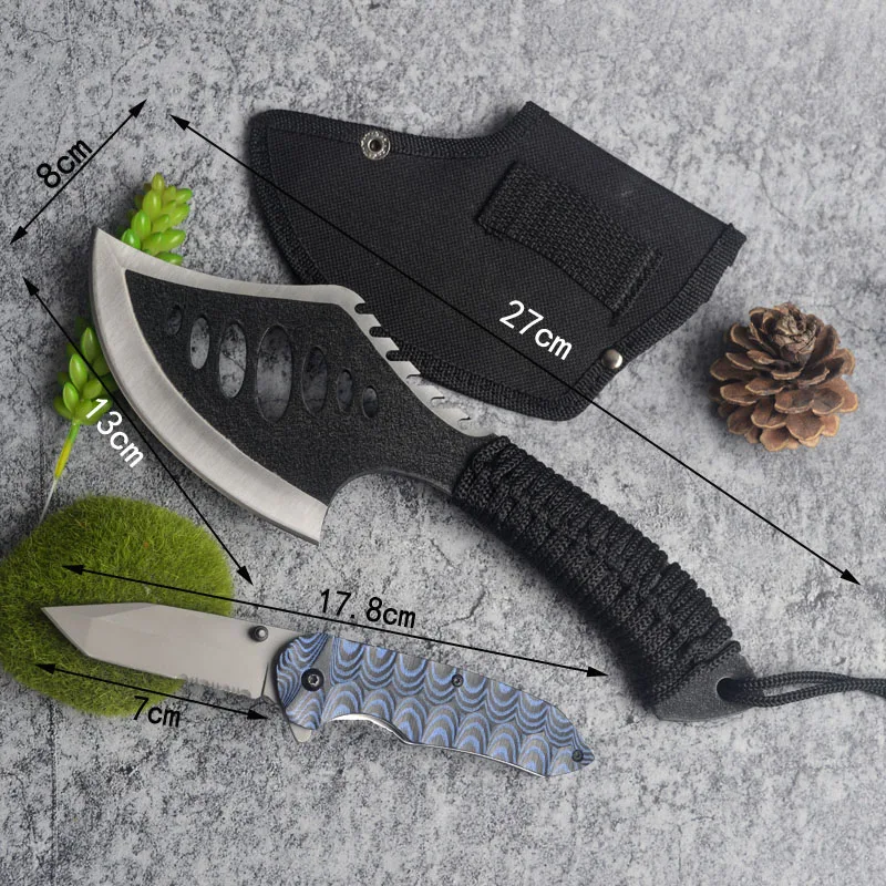 Новый набор топоров и ножей для кемпинга Многофункциональный ручной топор
