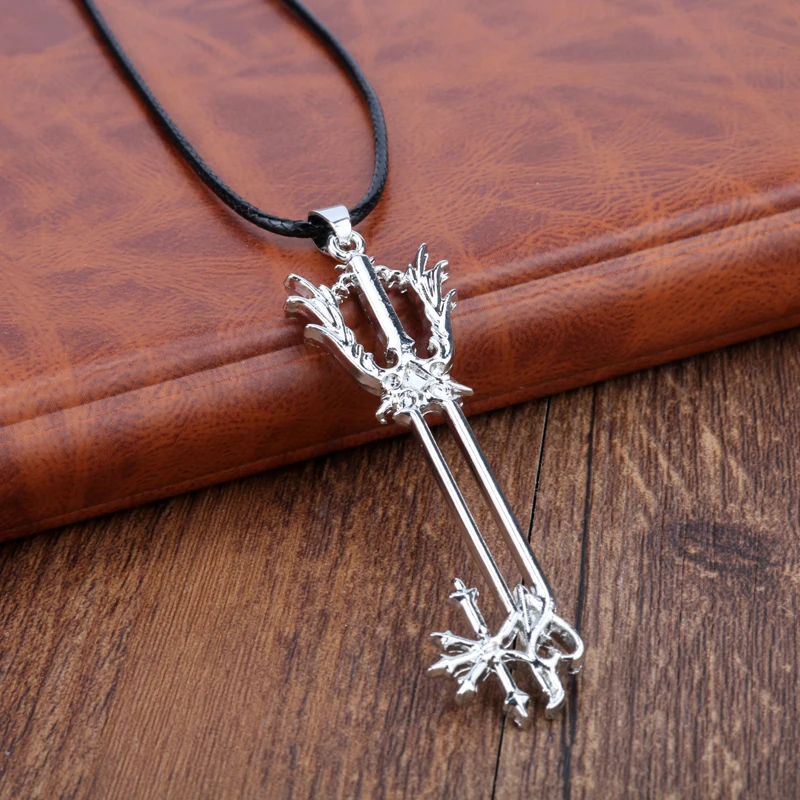 Анимационная бижутерия ожерелье с изображением царства сердца забвения брелок