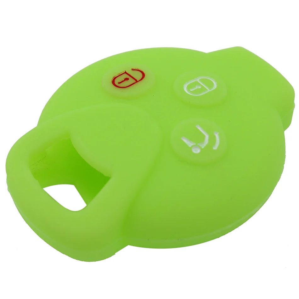 1 шт. чехол для автомобильного ключа с 3 кнопками Benz Smart Car City Roadster двух ForFour черный