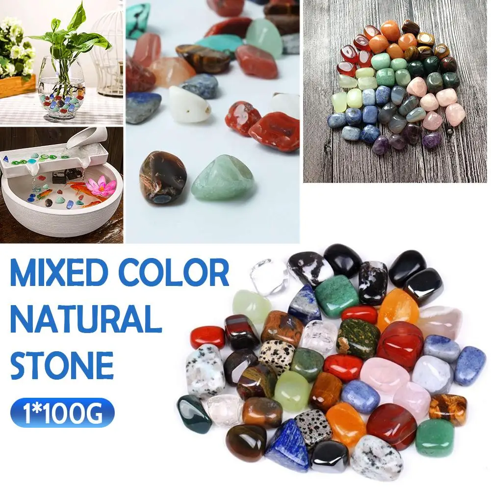 100 г/пакет сырой драгоценный камень чипы Artware красочные драгоценные камни