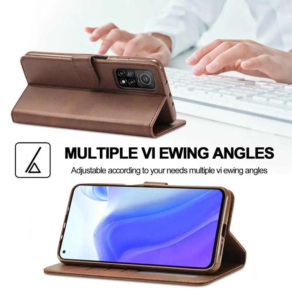 Case for POCO X3 X4 M3 M4 Pro X3 NFC F3 Case Wallet Luxury Leather Plain Flip Cover for Poco X3Pro X4Pro 5G M3Pro M4Pro 4G Case