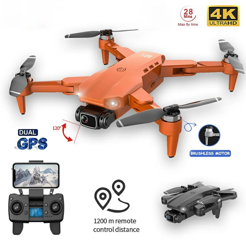 

L900Pro GPS 4K 5G Optical flow dual camera Drone Professional Aerial Photography Motor Foldable Quadcopter RC Distance 1200M
