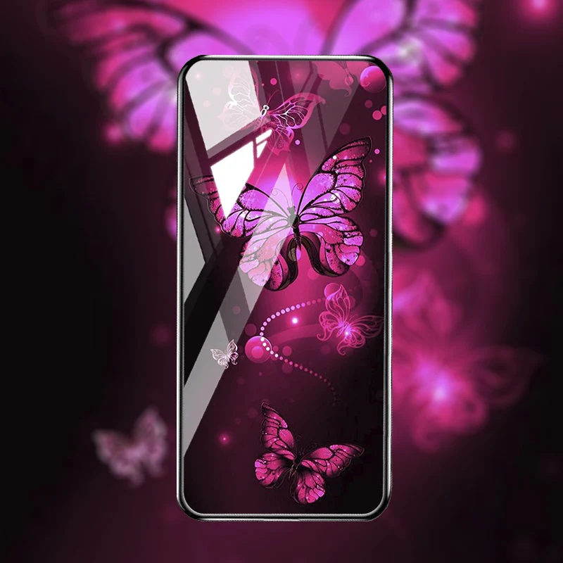 M088 3D DIY чехол из закаленного стекла для OPPO Realme X2 Pro 5 3 XT чехол силиконовый чехол OPPO F11 Pro Q X Lite 2 A5 A3s Reno Ace чехол s Coque - Color: M088