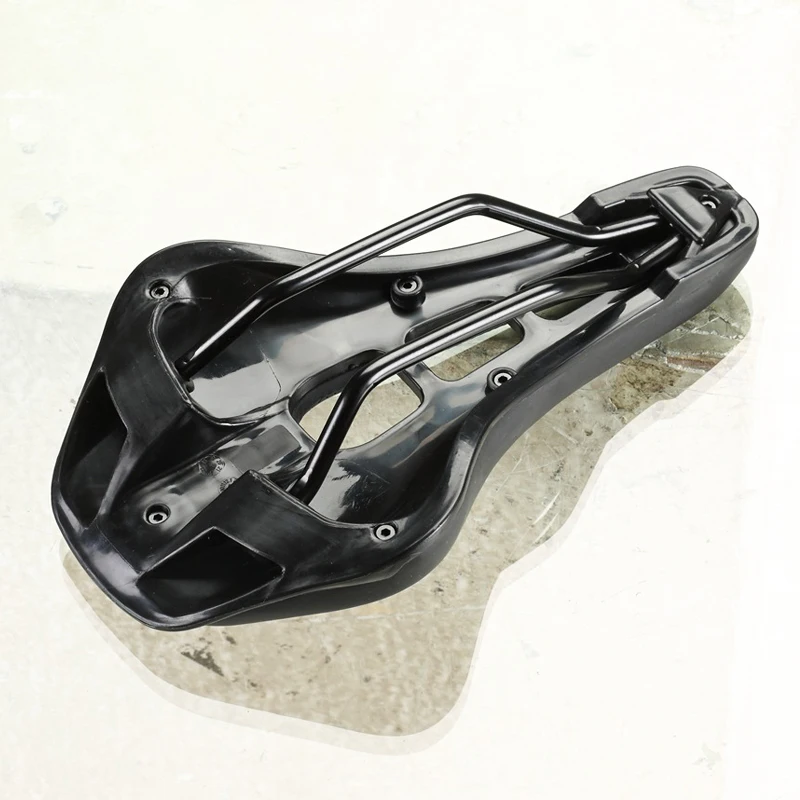 

2021 New Road Bike Saddle Hollow Breathable Bicycle Racing Saddle Comfortable Soft MTB Bike Saddles PU Leather Seat waterproof