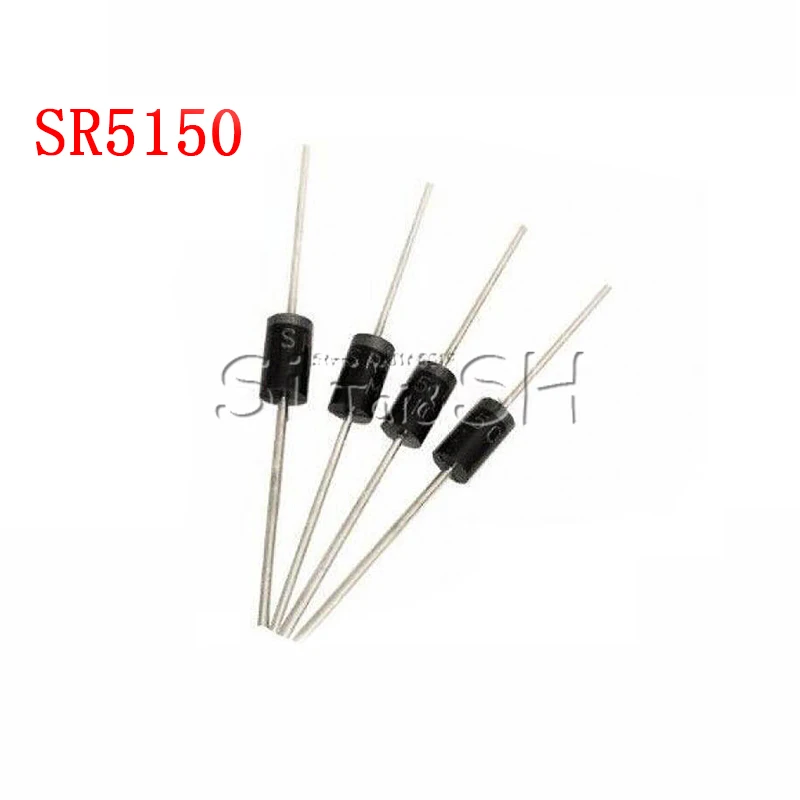 

Диод Шоттки SR5150 SB5150 MBR5150, 5 А, 150 в, 10 шт.
