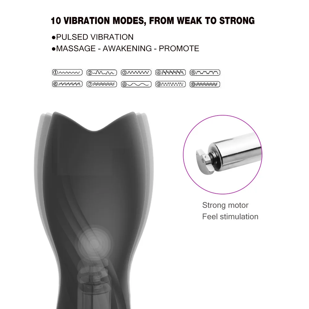 Мощный вибратор Минет секс-игрушки для мужчин Глубокая глотка Мужской