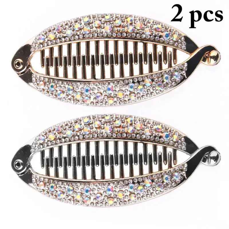 

Заколка-гребень для волос, для женщин и девочек, 2 шт.