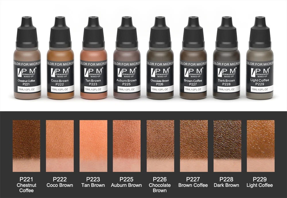 15 мл PM 3D помада телесного цвета комбо брови с микроблейдинг Наложение теней пму
