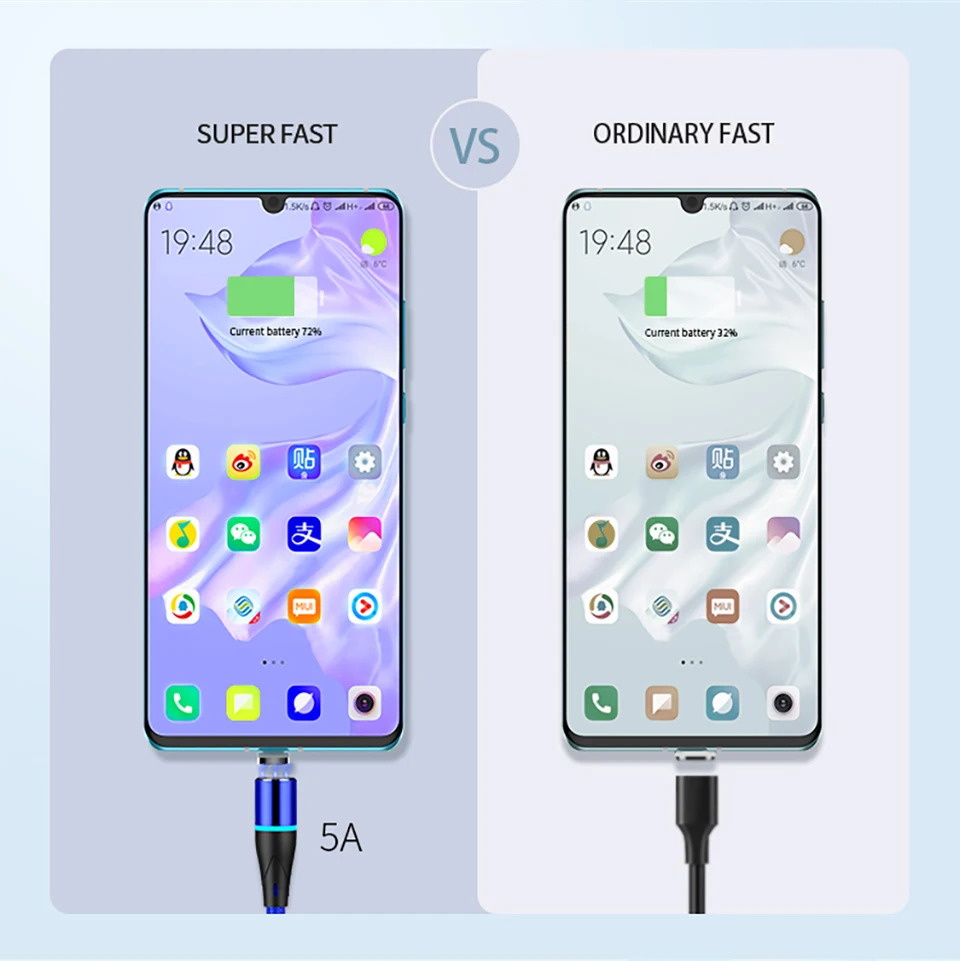 Магнитный зарядный Micro USB кабель для samsung 5A 3AFast зарядный кабель магнитное зарядное устройство Microusb Android телефонный кабель Шнур для передачи данных