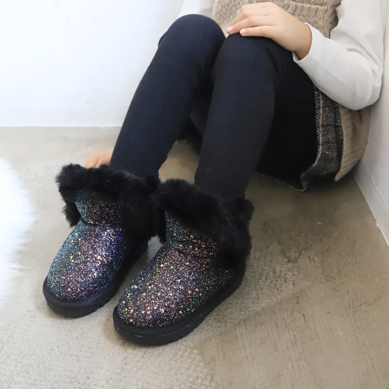 

Children's Cotton Shoes 2020 Winter Shoes Children Snow Boots Children Warm Shoes Kids Boots Girls